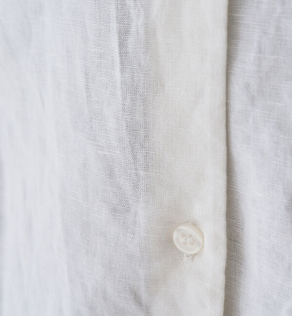 Rouge vif「麻混変形フォルムシャツ」|シャツ・ブラウス|