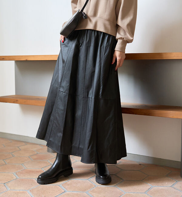 Rouge vif「【ロングヒット】【ENESS/エネス】サイドゴアブーツ」|ショートブーツ|