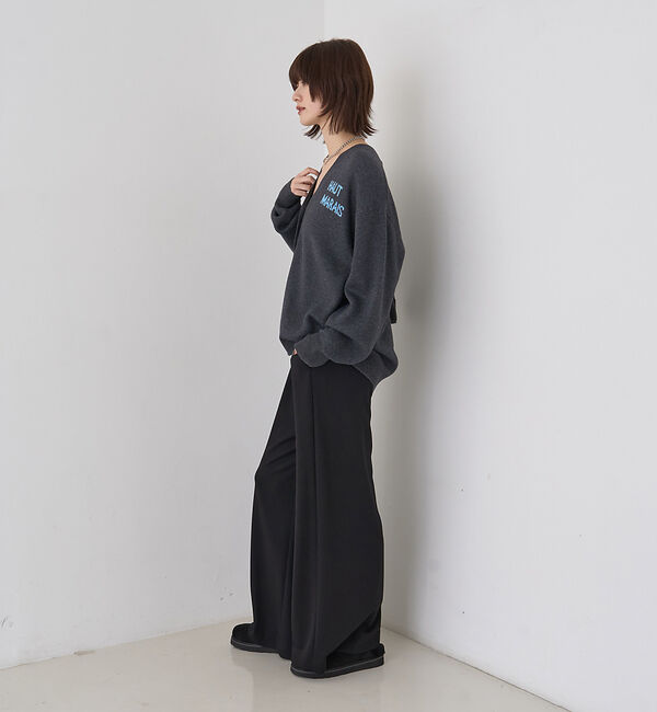 Rouge vif「ロゴニットカーディガン」|カーディガン|