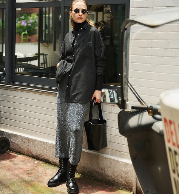 Rouge vif「【&MyuQ/アンドミューク】LIBER バケツショルダーバッグ」|ショルダー・メッセンジャー|