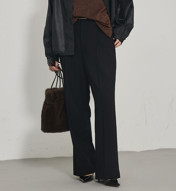 qualite「【セットアップ対応】TWツイルパンツ」|その他|ブラック