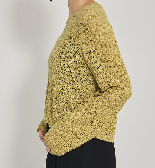 qualite「スカラップレースニット」|Tシャツ・カットソー|