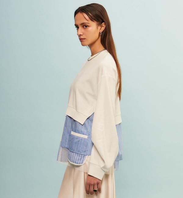 Soffitto「【AULA AILA別注】SHIRT COMBINATION PULLOVER」|その他|