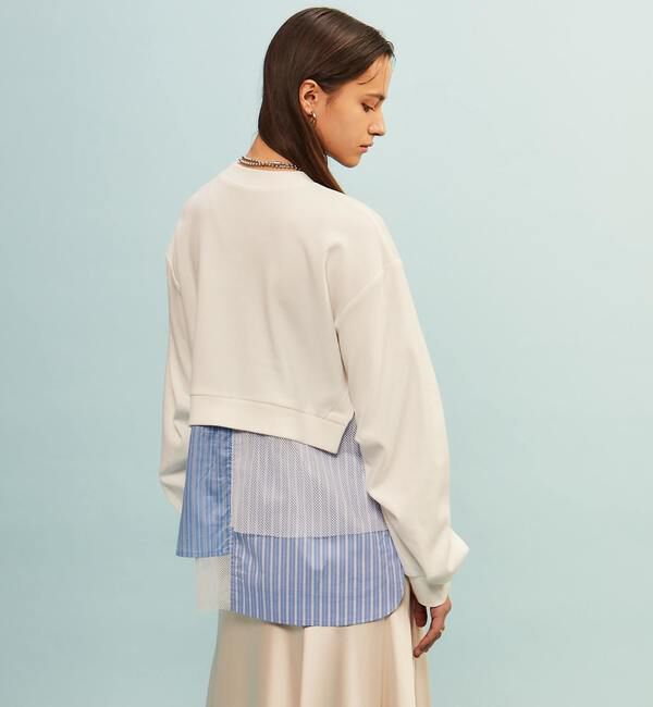 Soffitto「【AULA AILA別注】SHIRT COMBINATION PULLOVER」|その他|