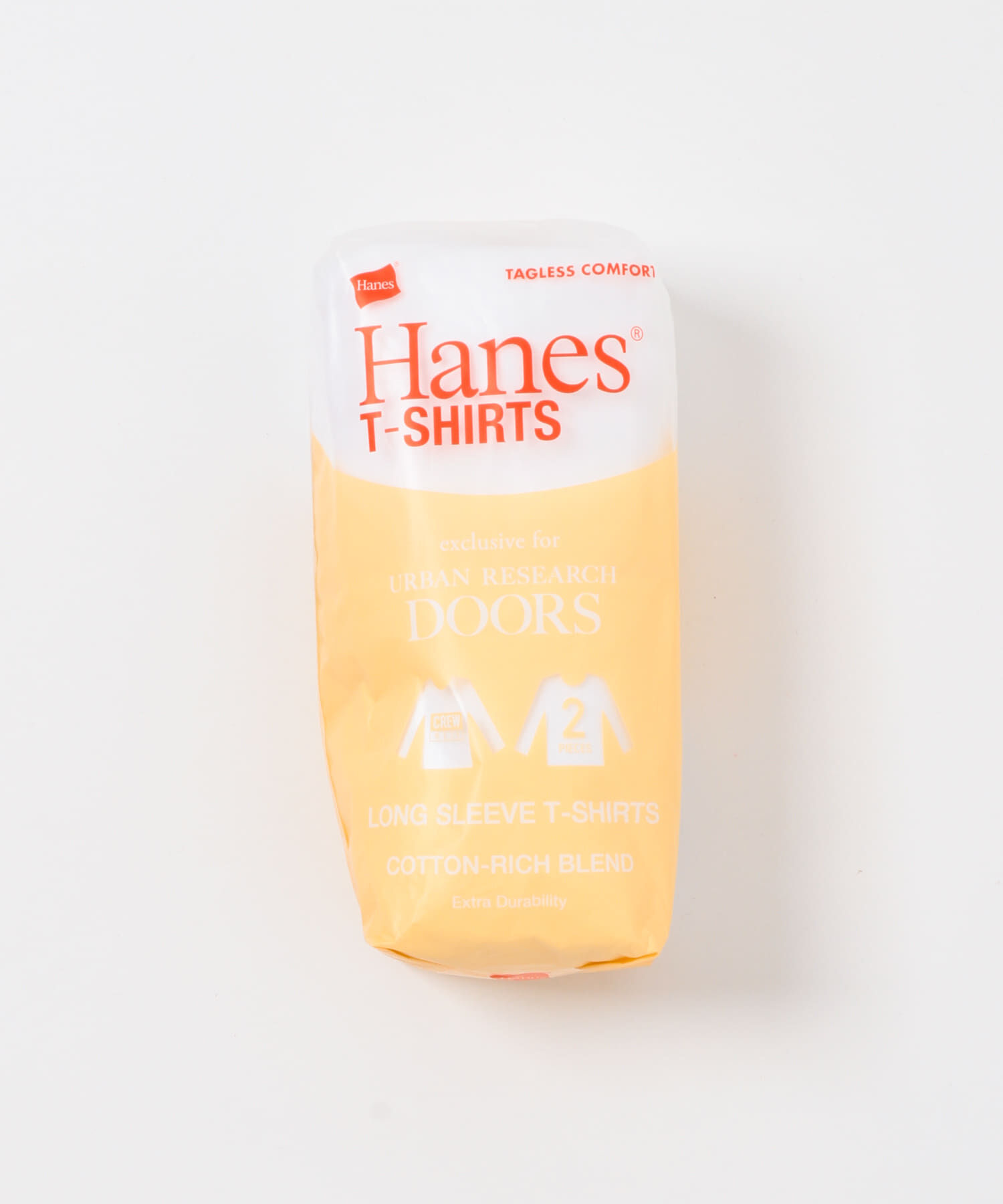 URBAN RESEARCH DOORS「『別注』HANES&times;DOORS　2P DOORS Fit Long-Sleeve T-shirts2」|Tシャツ・カットソー|