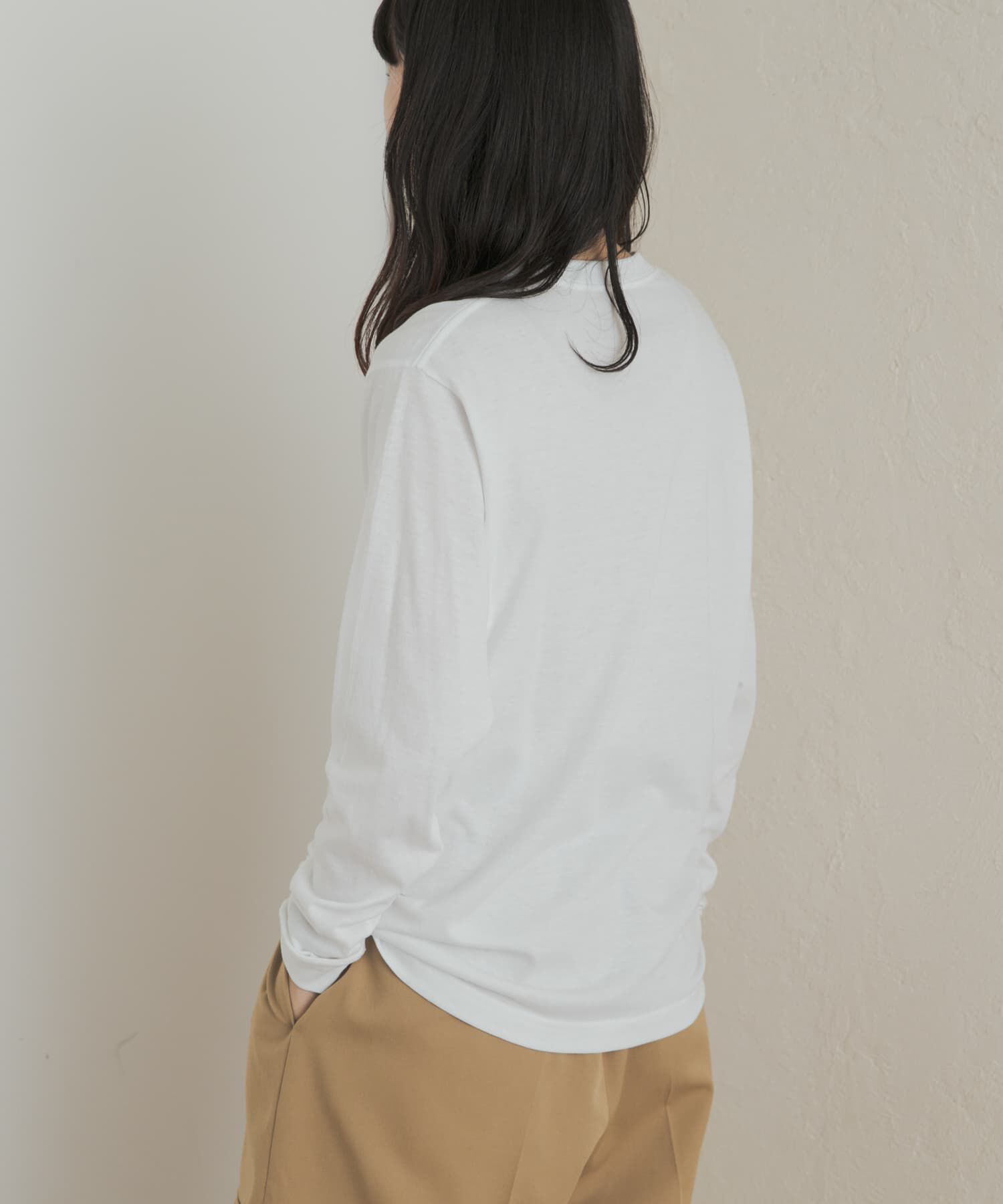 URBAN RESEARCH DOORS「『別注』HANES&times;DOORS　2P DOORS Fit Long-Sleeve T-shirts2」|Tシャツ・カットソー|