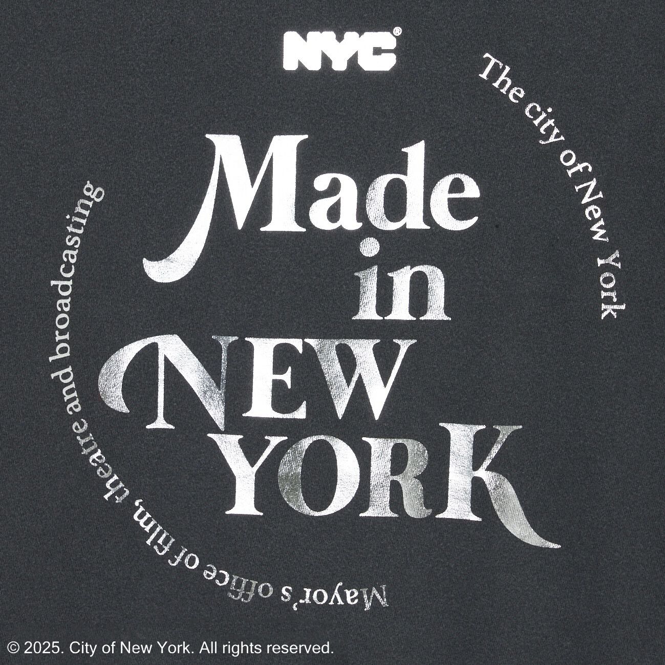  「GOOD ROCK SPEED NYC METALIC PRINT L/S T-SHIRT」|Tシャツ・カットソー|