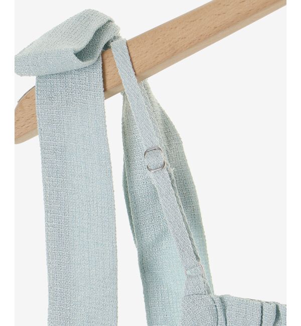  「肩リボンツイードペプラムブラウス」|シャツ・ブラウス|