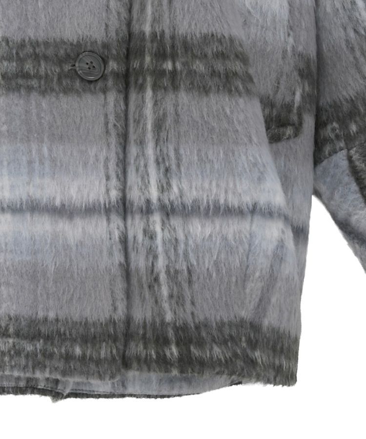 earth music&ecology「チェックシャギーコート」|その他|