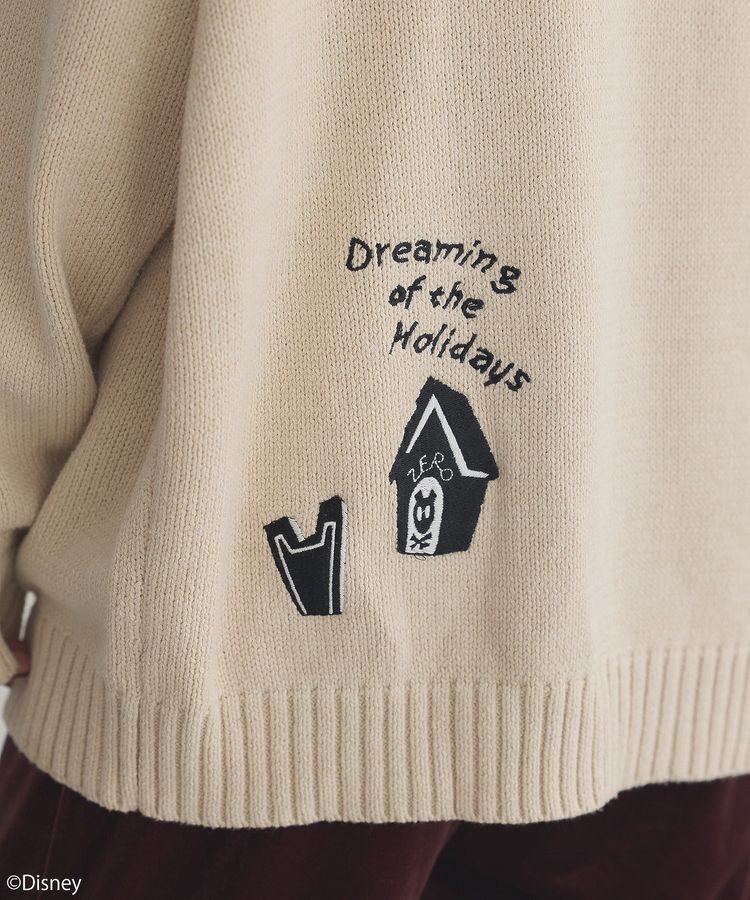 earth music&ecology「ナイトメア/ダブルジップニットカーディガン」|カーディガン|