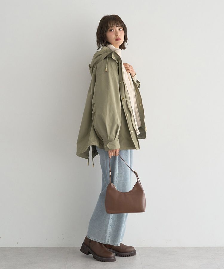 earth music&ecology「マルチウェイマウンテンパーカー」|ブルゾン・スタジャン|