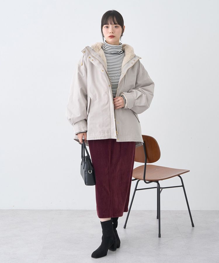 earth music&ecology「マルチウェイマウンテンパーカー」|ブルゾン・スタジャン|