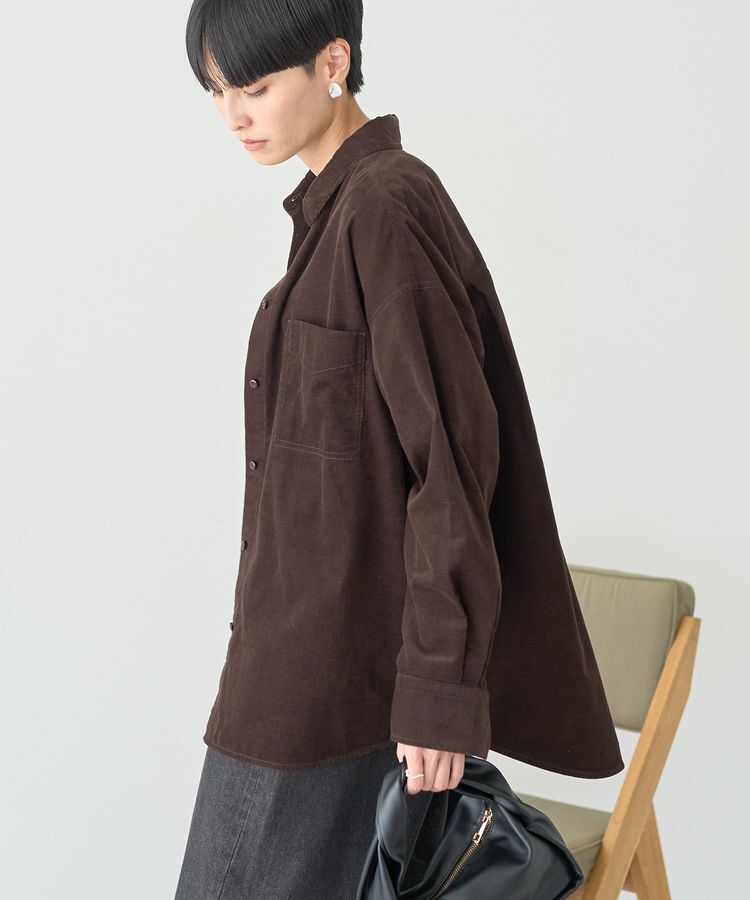 AMERICAN HOLIC「Wポケットコーデュロイシャツ」|シャツ・ブラウス|