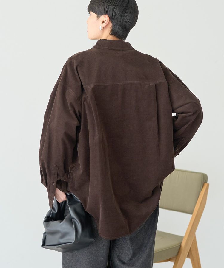 AMERICAN HOLIC「Wポケットコーデュロイシャツ」|シャツ・ブラウス|