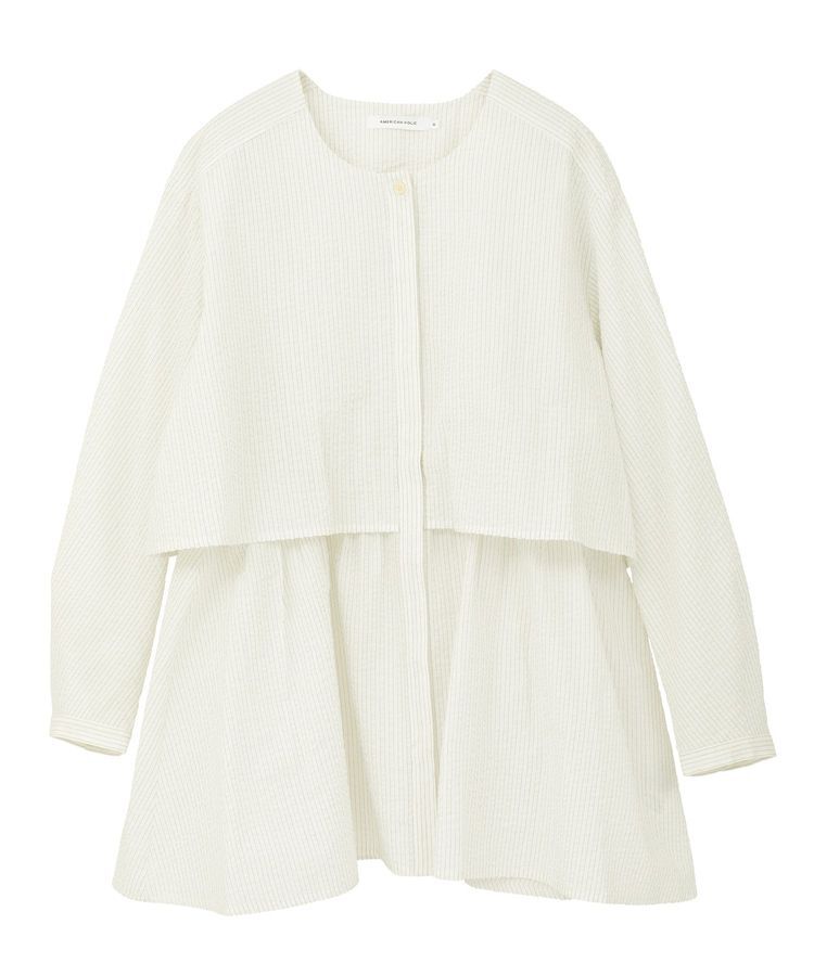 AMERICAN HOLIC「サッカーティアードブラウス」|シャツ・ブラウス|