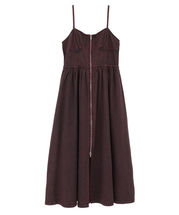 Green Parks「・SUGAR SPOON コルセットデニムキャミワンピ」|ワンピース|