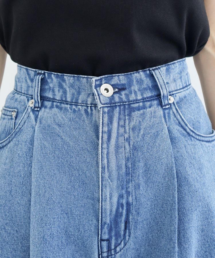 Green Parks「・SUGAR SPOON デニムワイドパンツ」|デニム|