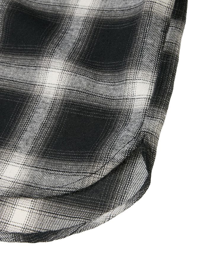 Green Parks「・ELENCARE DUE 2wayチェックビックシャツ」|チュニック|