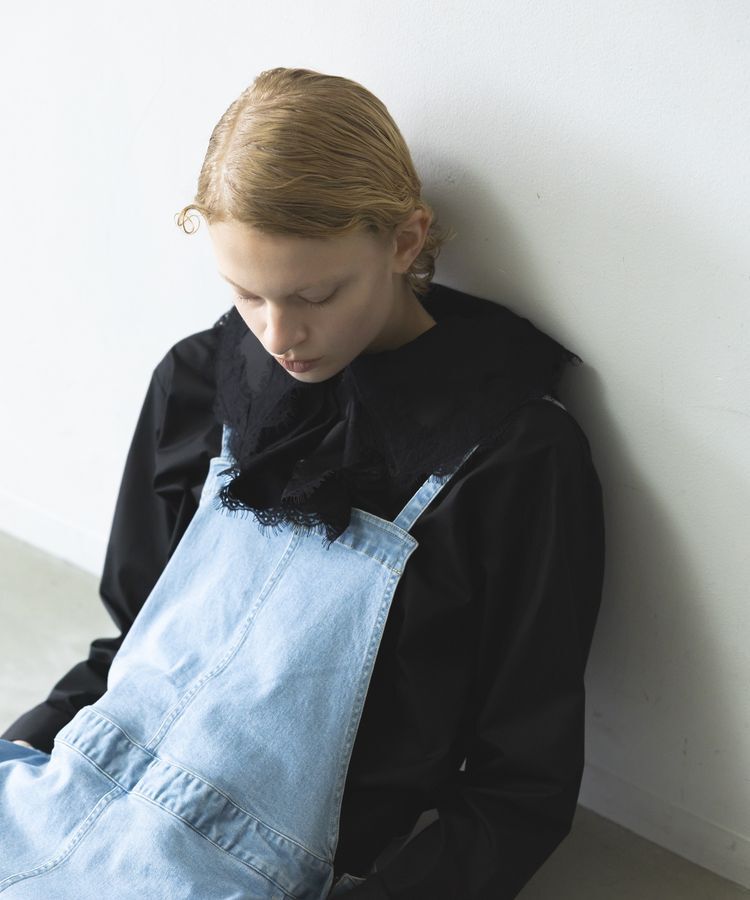 GARAGE OF GOOD CLOTHING「レースカラーラッフルブラウス」|シャツ・ブラウス|