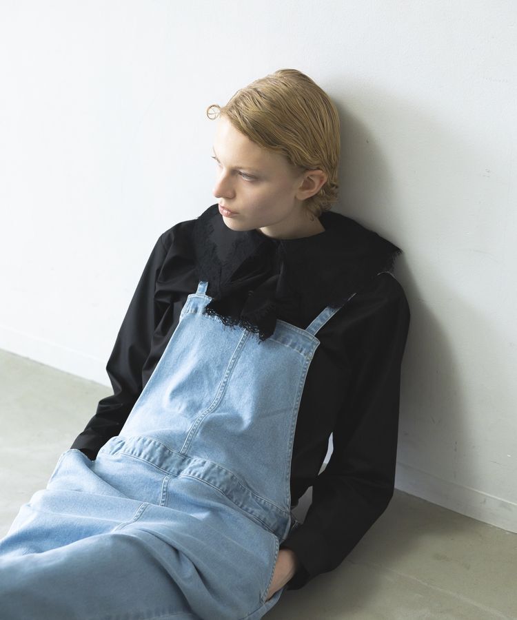 GARAGE OF GOOD CLOTHING「レースカラーラッフルブラウス」|シャツ・ブラウス|