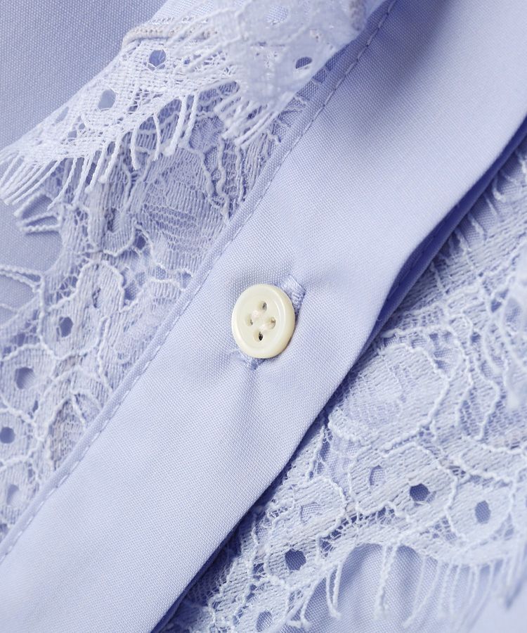 GARAGE OF GOOD CLOTHING「レースカラーラッフルブラウス」|シャツ・ブラウス|