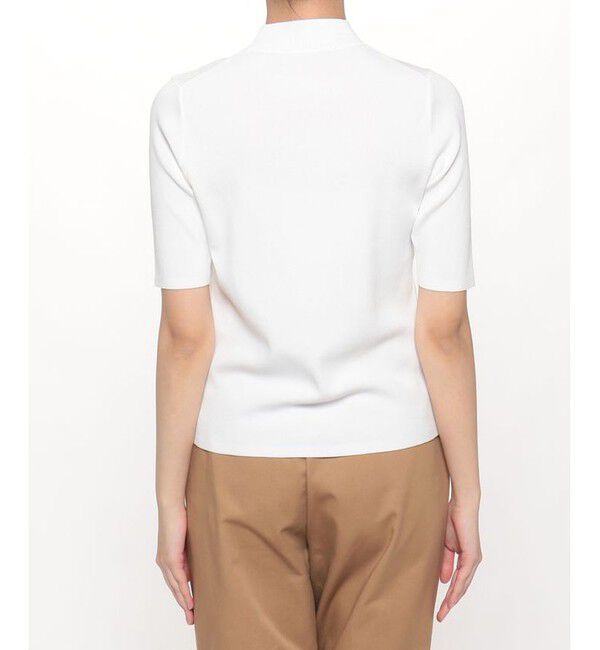 allureville「総針モックネック5分袖プルオーバー」|その他|