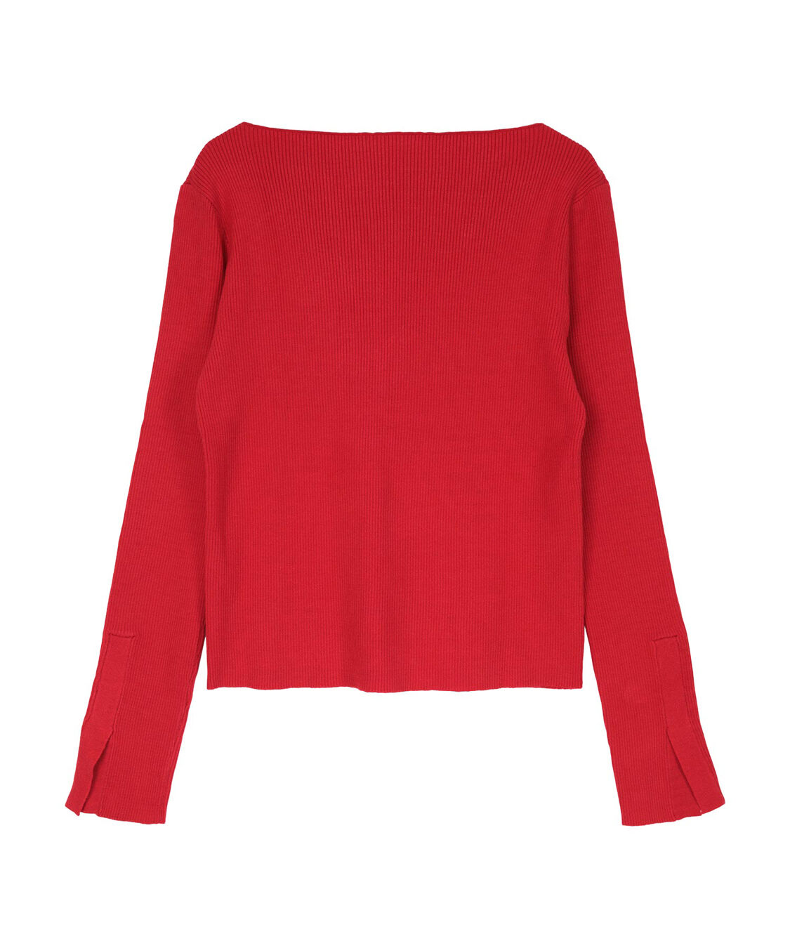 ur's「ボートネックスリットスリーブリブニット」|ニット・セーター|