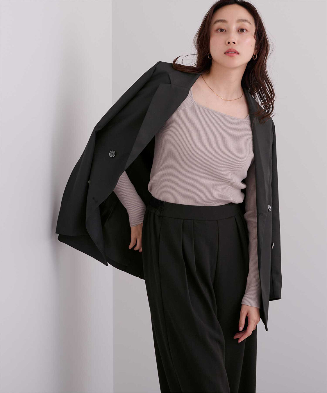 ur's「テーラードダブルブレストジャケット」|テーラードジャケット|