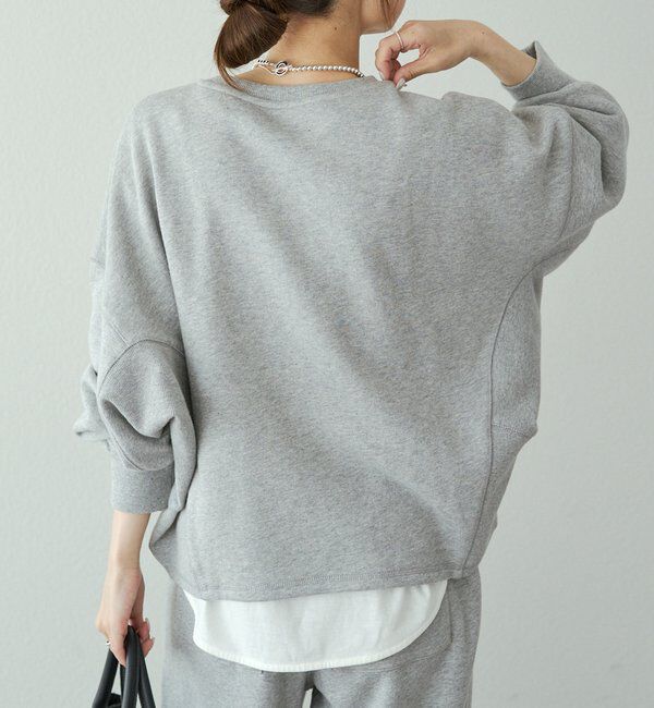  「サイドリブスウェットプルオーバー」|プルオーバー|