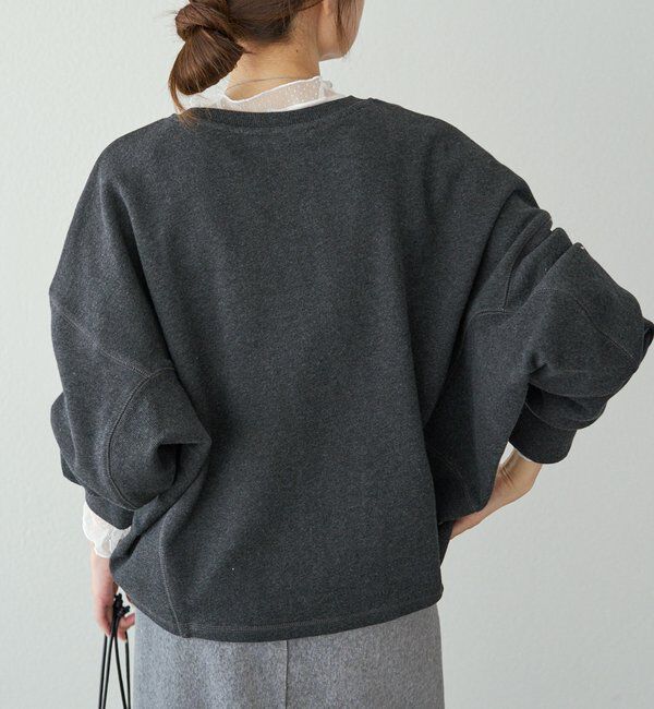  「サイドリブスウェットプルオーバー」|プルオーバー|