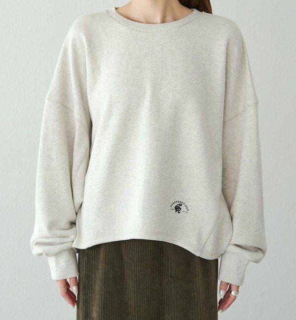  「サイドリブスウェットプルオーバー」|プルオーバー|