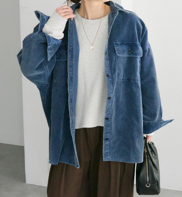  「コーデュロイCPOシャツ」|シャツ・ブラウス|