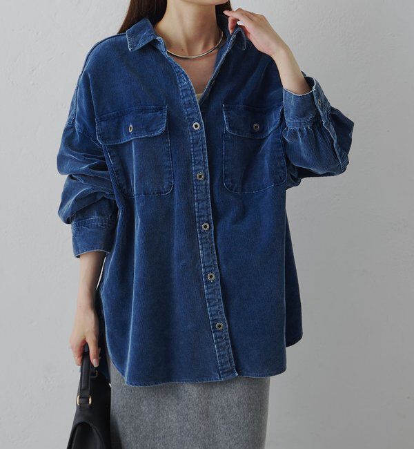  「コーデュロイCPOシャツ」|シャツ・ブラウス|