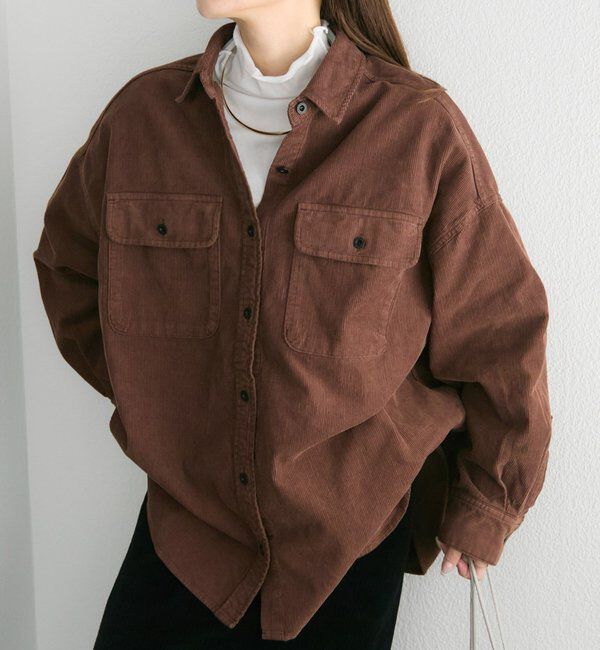  「コーデュロイCPOシャツ」|シャツ・ブラウス|