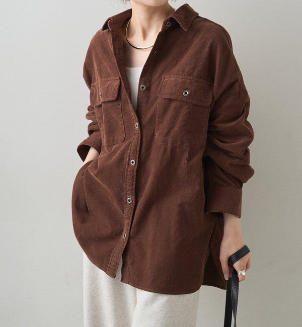  「コーデュロイCPOシャツ」|シャツ・ブラウス|