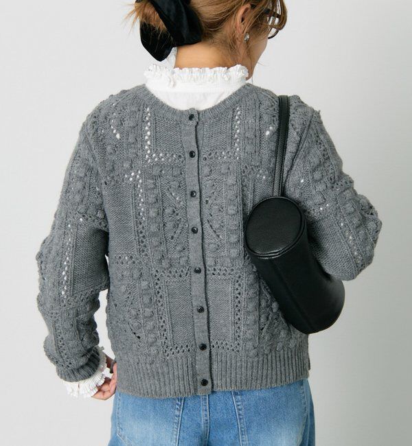  「ポップコーン編み2WAYニット」|ニット・セーター|