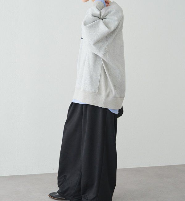  「ロゴプリント裏起毛スウェットプルオーバー」|プルオーバー|