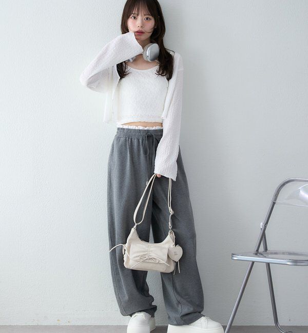  「レーススウェットカーブパンツ」|その他|