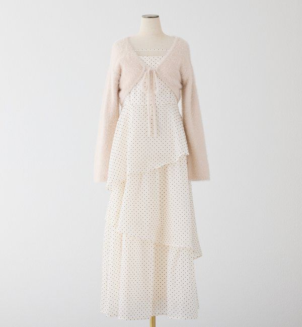  「ボレロセットイレヘムワンピース」|ワンピース|