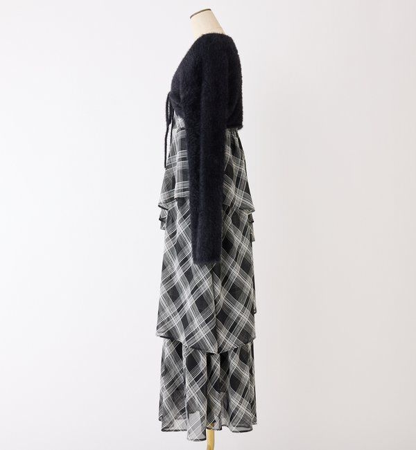  「ボレロセットイレヘムワンピース」|ワンピース|