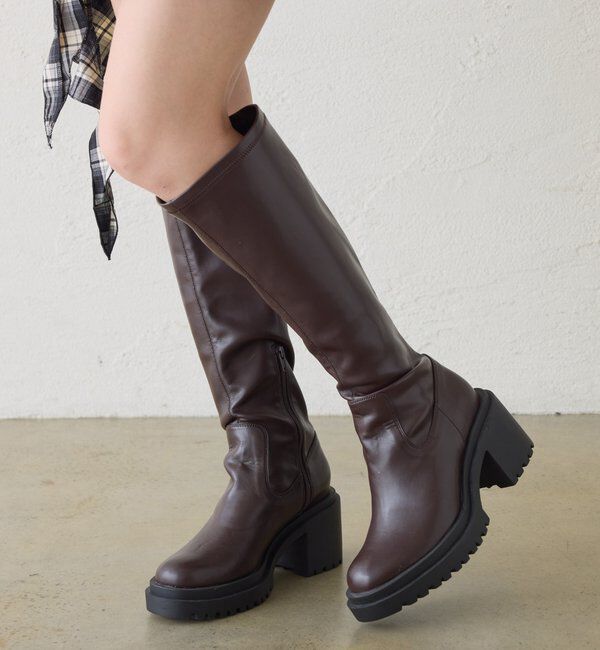  「タンクソールロングブーツ」|その他|