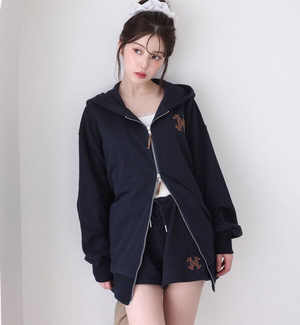  「【セットアップ可能】ロゴ配色パーカー」|プルオーバー|