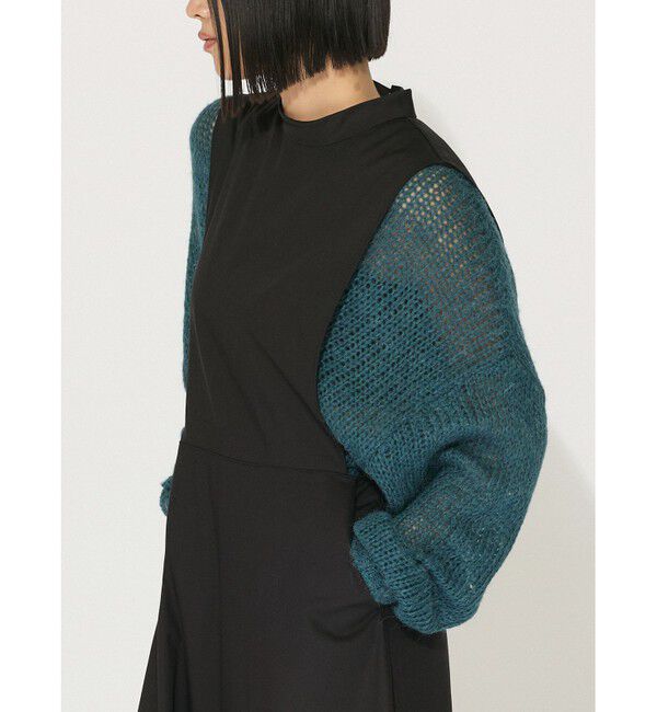 MIDIUMISOLID「MIDIUMISOLID for Ladies バックスリットオーバーフレアワンピース」|ワンピース|