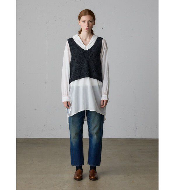 MidiUmi「MidiUmi パイルボアニットベスト」|ベスト・ジレ|