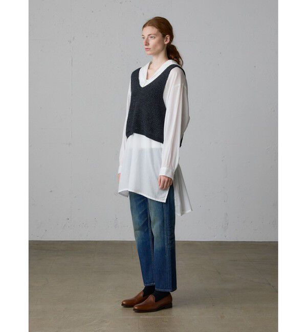 MidiUmi「MidiUmi パイルボアニットベスト」|ベスト・ジレ|