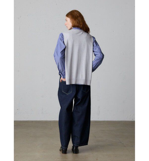 MidiUmi「MidiUmi サイドリボンベスト」|ベスト・ジレ|