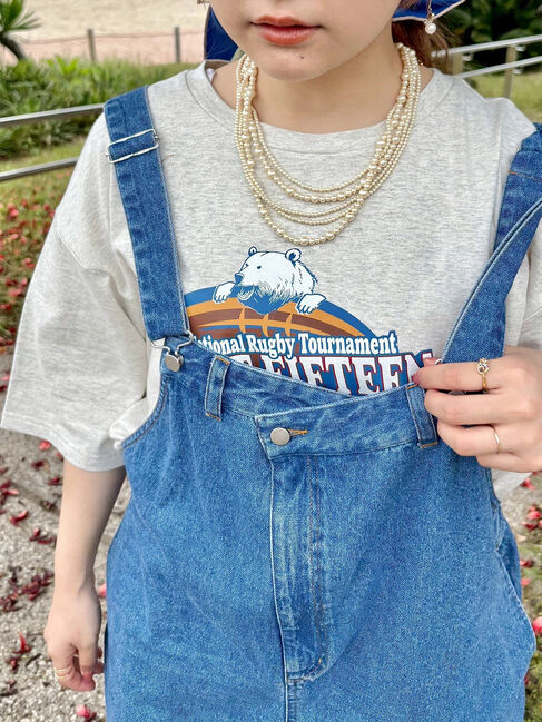 SM2「プリントアソートBIGシルエットTシャツ」|Tシャツ・カットソー|グレー