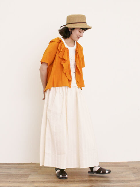 Samansa Mos2「【S/Mサイズ】かぎ針編み風ビスチェワンピース」|ワンピース|