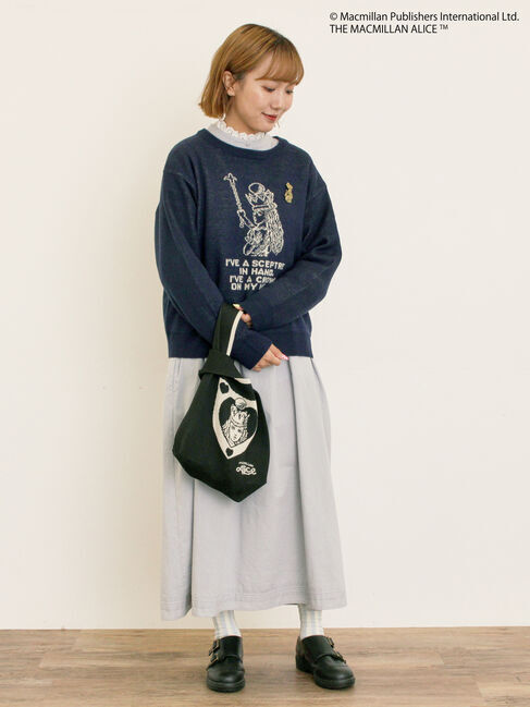 Samansa Mos2「【Alice&times;Samansa Mos2】ジャカードニット」|ニット・セーター|