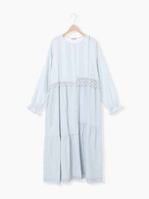 Samansa Mos2「【S/Mサイズ】レースパッチワークワンピース」|ワンピース|